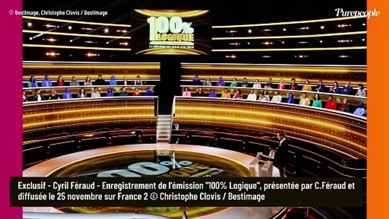 PHOTOS 100% logique : Une voix très célèbre et une gagnante de l'Eurovision se prêtent au jeu de Cyril Féraud