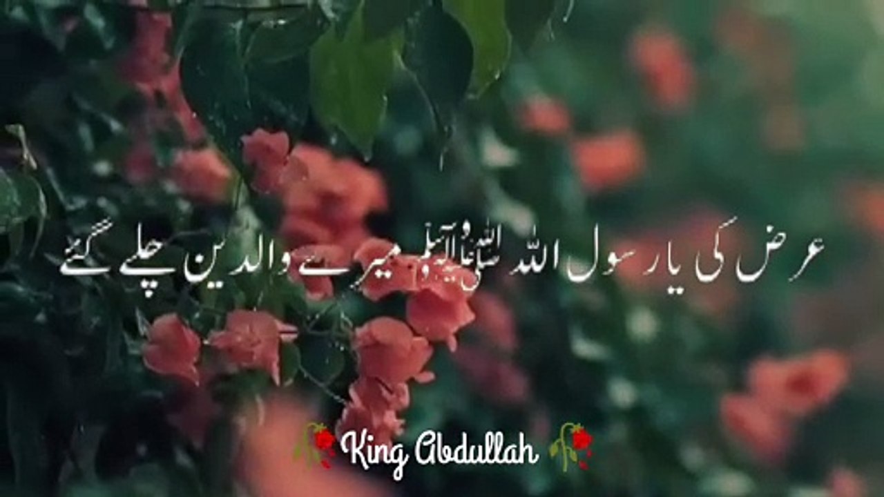 نبی پاک صلی اللہ علیہ والہ وسلم نے فرمایا