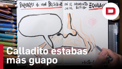 Las palabras de Pedro Sánchez en Israel vistas por Cuesta y Sañus: «Calladito estabas más guapo»