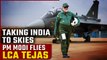 PM Modi Takes India to the Skies: Aatmanirbhar Bharat Soars with PM Flying in LCA Tejas | Oneindia