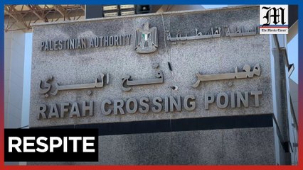 Stranded Palestinians return to Gaza through Rafah crossing