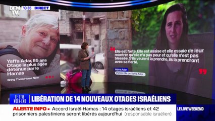 LES ÉCLAIREURS - Qui est Yaffa Adar, otage la plus âgée détenue par le Hamas, libérée ce vendredi?