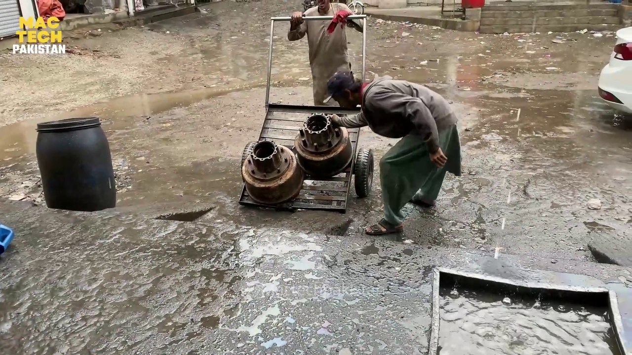 Truck Wheel Stud Removal and Replacement | Replacing Studs 'Easy Way'