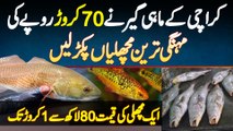 Karachi Ke Fisherman Ne 70 Crore Rupees Ki Expensive Fish Pakar Li - Ek Fish Ki Price 1 Crore Tak