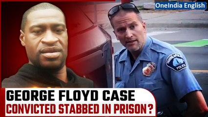 Download Video: U.S. News | George Floyd Case: Convicted Ex-Police Officer Stabbed in Prison: Reports |Oneindia News