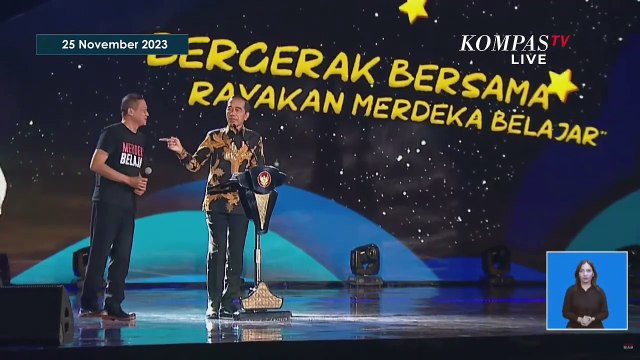 [FULL] Jokowi Sampaikan Sambutan di Puncak Perayaan Hari Guru Nasional