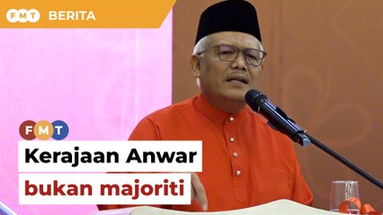 Kerajaan Anwar bukan majoriti, tak mustahil tumbang, kata Hamzah