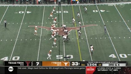 Texas Tech vs #7 Texas Football Game Highlights 11 24 2023