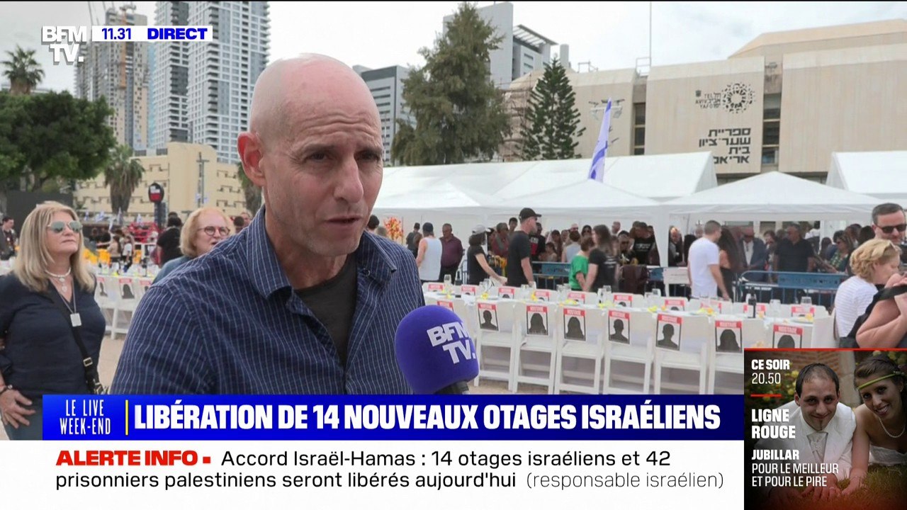 Libération d'otages: "Je n'ai pas d'espoir aujourd'hui parce que je n'ai pas confiance en notre gouvernement", confie cet artiste israélien