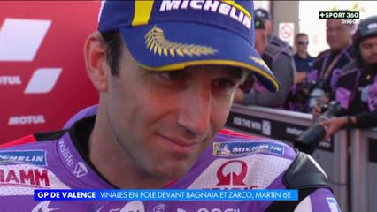 La réaction de Johann Zarco après les qualifications - Grand Prix de Valence - MotoGP