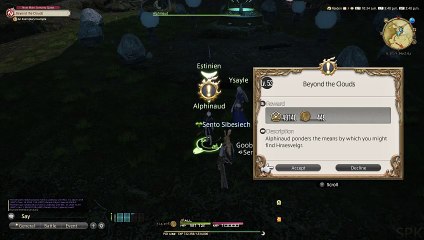 Final Fantasy 14 - Beyond the Clouds | Heavensward Main Scenario Quest | 4K60FPS