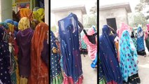 Rajasthan Election 2023: लालसोट में नाचते गाते पोलिंग बूथ तक पहुंची महिलाएं, मतदाताओं की लगी लंबी कतार  Read more at: https://hindi.oneindia.com/news/rajasthan/rajasthan-election-2023-women-reached-polling-booth-dancing-and-singing-in-lalsot-851277.html