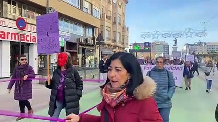 Manifestación contra la violencia machista