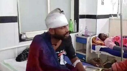 छतरपुर: सड़क हादसे में दो लोग गंभीर रूप से हुए घायल, जिला अस्पताल में भर्ती