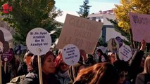 Kadınlar şiddette karşı sokağa çıktı: Vanlı kadınlar yasağa rağmen yürüdü