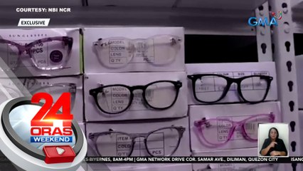 Pekeng signature sunglasses na aabot sa P2.5-B ang halaga, nasabat sa warehouse sa Maynila | 24 Oras Weekend