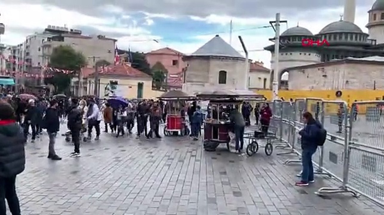 Taksim Meydanı kapatıldı