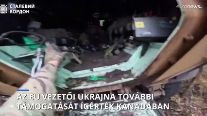 Ukrajna támogatásának folytatásáról beszéltek az EU vezetői Kanadában