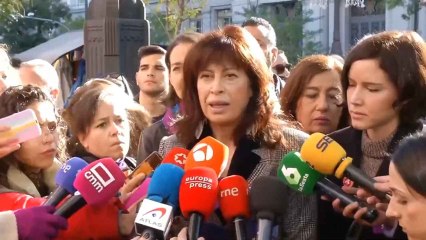 Declaraciones de Ana Redondo antes de la manifestación feminista del 25-N