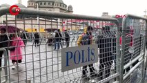AKP'nin '25 Kasım' önlemi: Taksim Meydanı kapatıldı