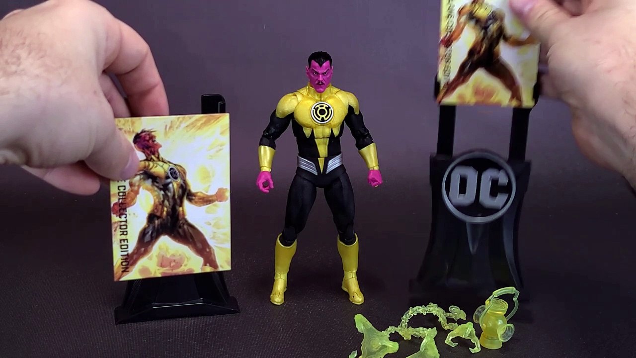 McFarlane Toys DC Multiverse Sinestro Corps Wars Yellow Lantern Sinestro Figure