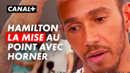 Hamilton / Horner la mise au point