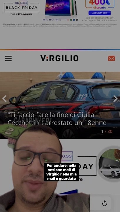 DICIOTTENE MINACCIA LA EX “TI FACCIO FARE LA FINE DI GIULIA CECCHETTIN” ARRESTATO