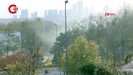 İTÜ Rektörlük binasında yangın