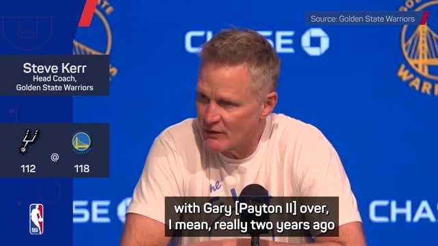 Warriors have great value in partnering Curry and Payton - Kerr