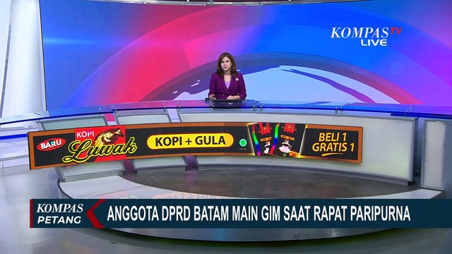 Anggota DPRD Batam Terekam Kamera Main Gim saat Rapat Paripurna