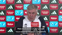 14e j. - Ancelotti a confiance en son groupe malgré les blessures importantes