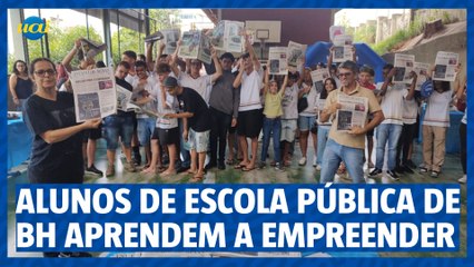 Feira em escola estadual de BH ensina os caminhos do empreendedorismo