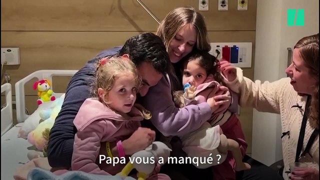 Les émouvantes retrouvailles des enfants otages israéliens avec leur famille