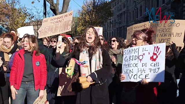 Il sindaco Sala in piazza: La realt? ? che il patriarcato esiste ancora
