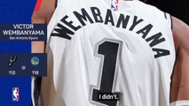 'It's a real shame' - Wembanyama unhappy with misspelt jersey