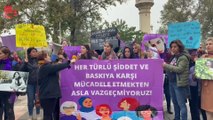 Kadınlar Antep'te şiddette karşı sokağa çıktı: İktidar kadın düşmanı siyasetine devam ediyor