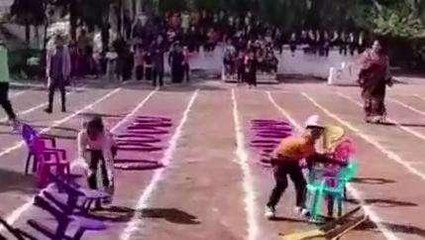 अशोकनगर: विद्यालय में खेलकूद प्रतियोगिता का हुआ आयोजन