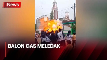 Viral Balon Gas Meledak saat Perayaan Hari Guru Nasional, 10 Orang Luka-Luka
