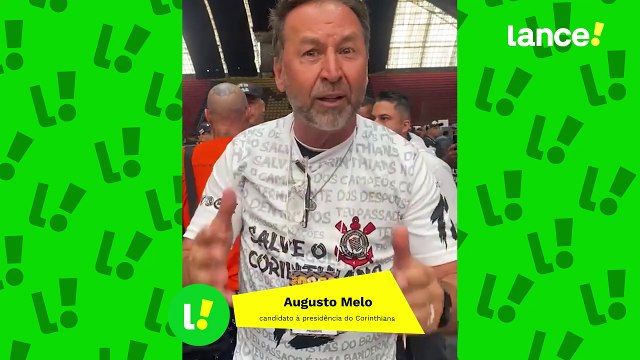 Augusto Melo - candidato à presidência do Corinthians