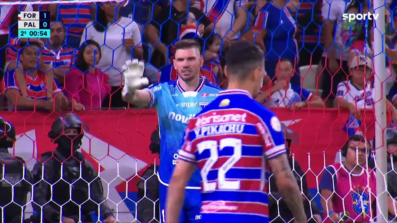Fortaleza x Palmeiras (Campeonato Brasileiro 2023 35ª rodada) 2° tempo