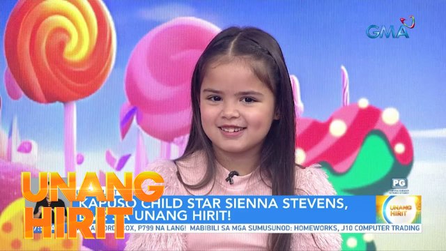 Hirit Bulilit— Sienna Stevens, LIVE sa Unang Hirit! | Unang Hirit