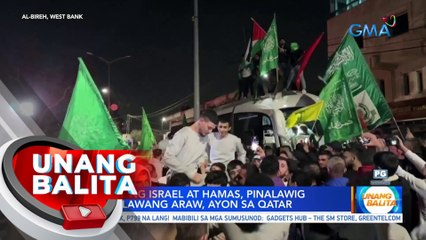 UN Sec-Gen Guterres, humiling na habaan pa ang ceasefire ng Israel & Hamas | UB