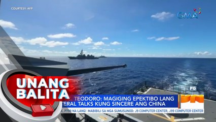 Defense Sec. Teodoro: Magiging epektibo lang ang bilateral talks kung sincere ang China | UB