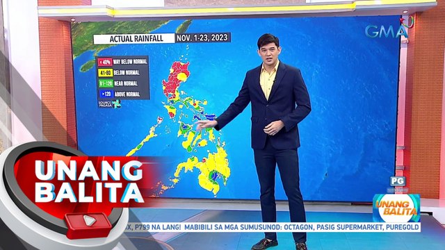 Northern Samar, nakatanggap ng sobra-sobrang ulan sa mga nakalipas na araw dahil sa Shear line - Weather update today as of 6:08 a.m. (November 28, 2023) | UB