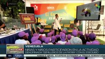 Niños venezolanos participaron en la actividad Semilleros de la Patria con el Esequibo