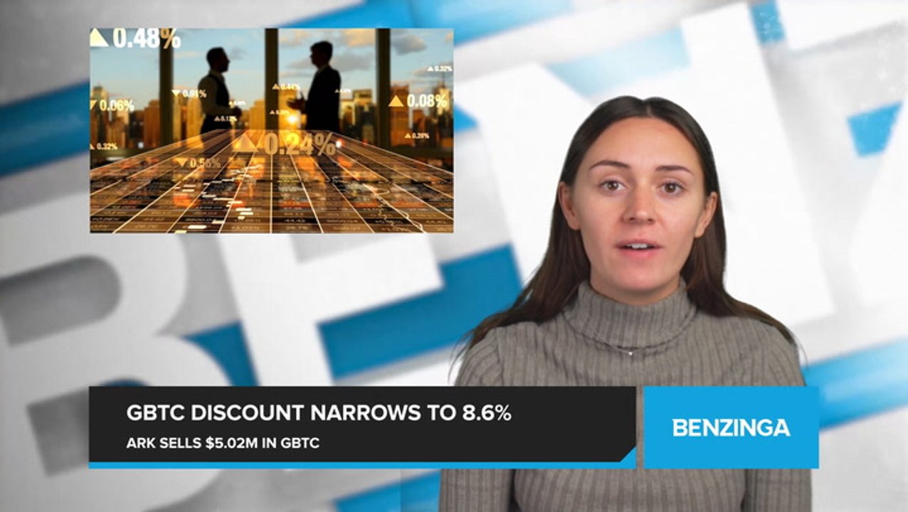 Cathie Wood's ARK Invest Sells $5.02M Worth of Grayscale Bitcoin Trust Shares in a Week