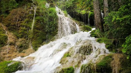 Soothing water sound, peaceful atmosphere for relaxation, yoga, spa and meditation