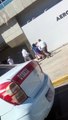 Taxistas brigam por disputa de passageiros no Aeroporto de Fortaleza