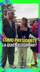¿Reguetonero presidente?