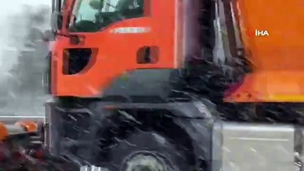 Sarıkamış'ta yoğun kar yağışı